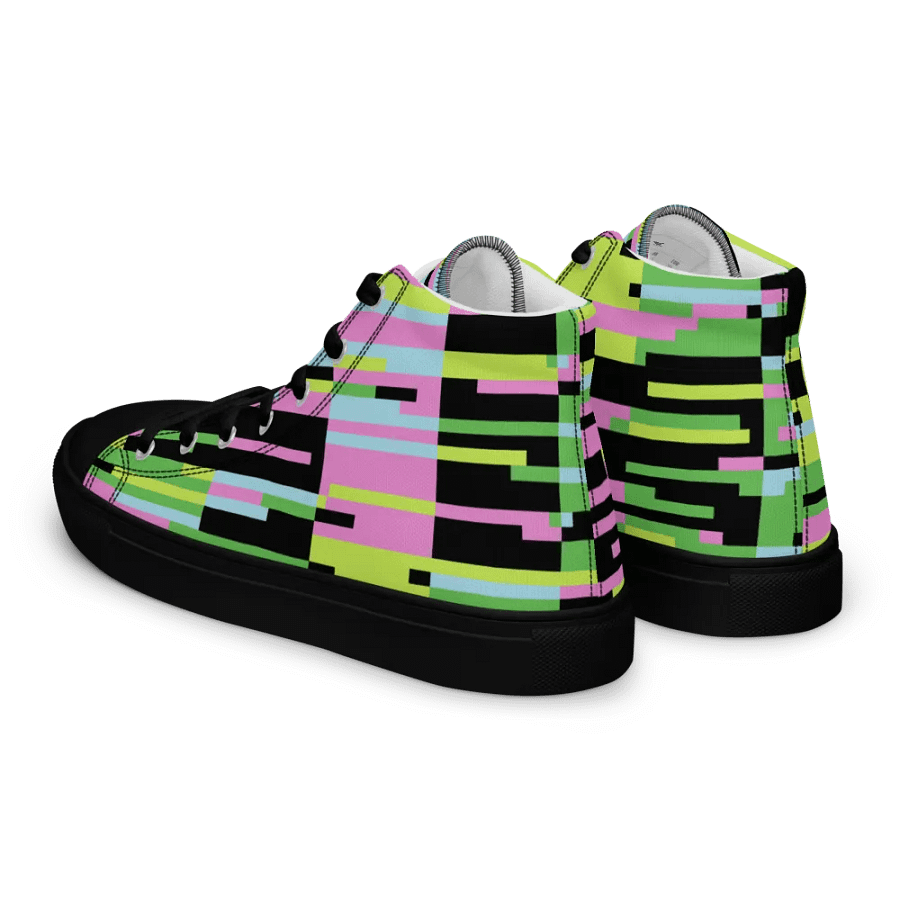 Colorful Retro Grid High Tops product image (14)
