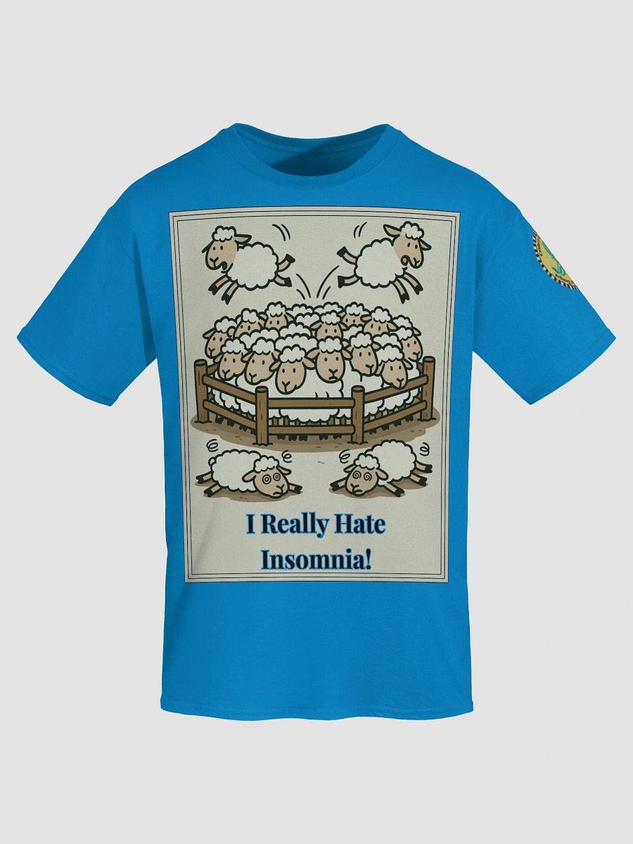 I Really Hate Insomnia (Both) Gildan Heavyweight T-Shirt Colors (2) product image (75)