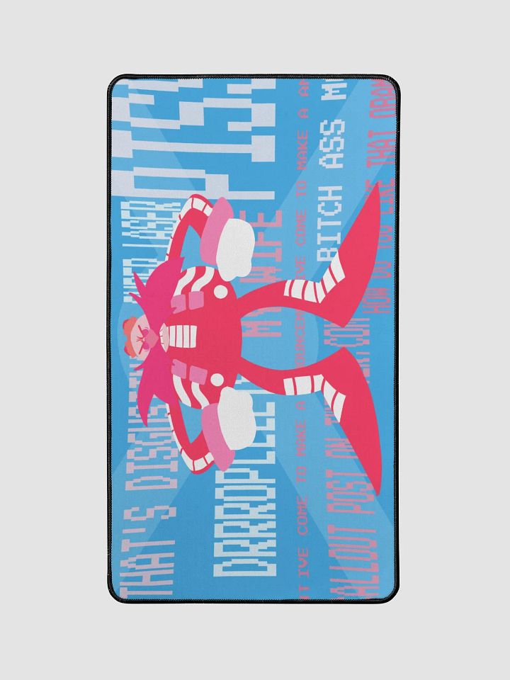 IVE COME TO MAKE A ANNOUNCEMENT (COTTON CANDY BUBBLEGUM EDITION) DESK MAT product image (1)