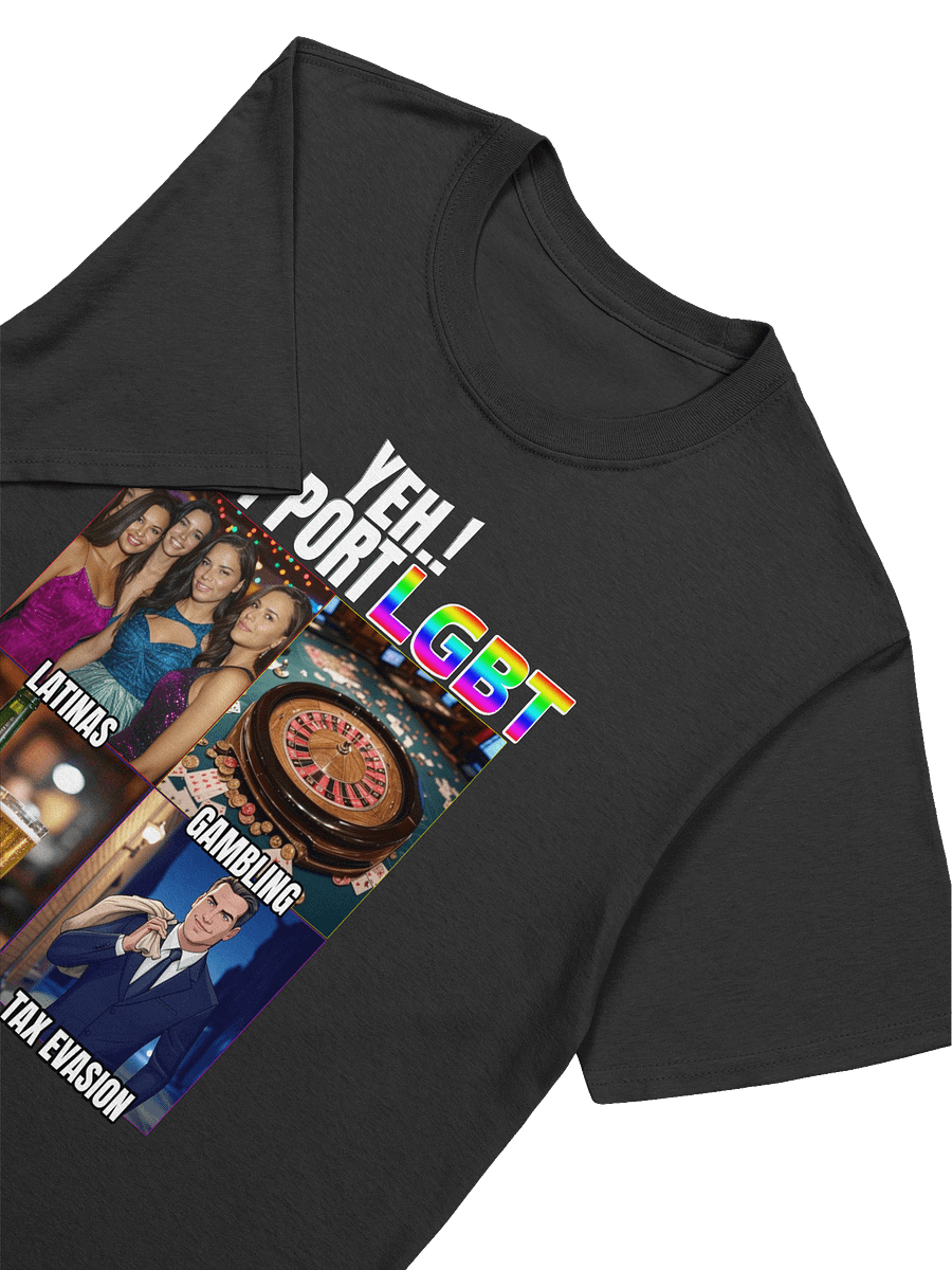 YEH.! I SUPPORT LGBT T-SHIRT product image (12)
