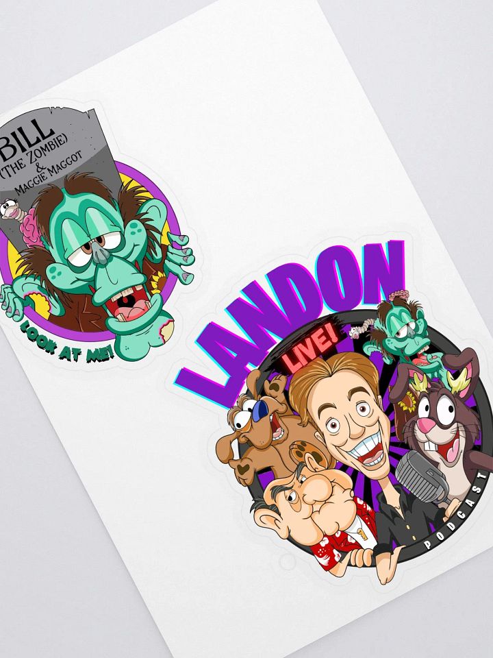 Landon Harvey Sticker Pack (#2) product image (2)