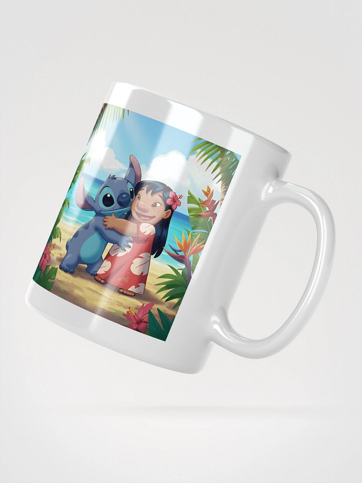 White Glossy Mug Disney's Lilo & Stitch product image (2)