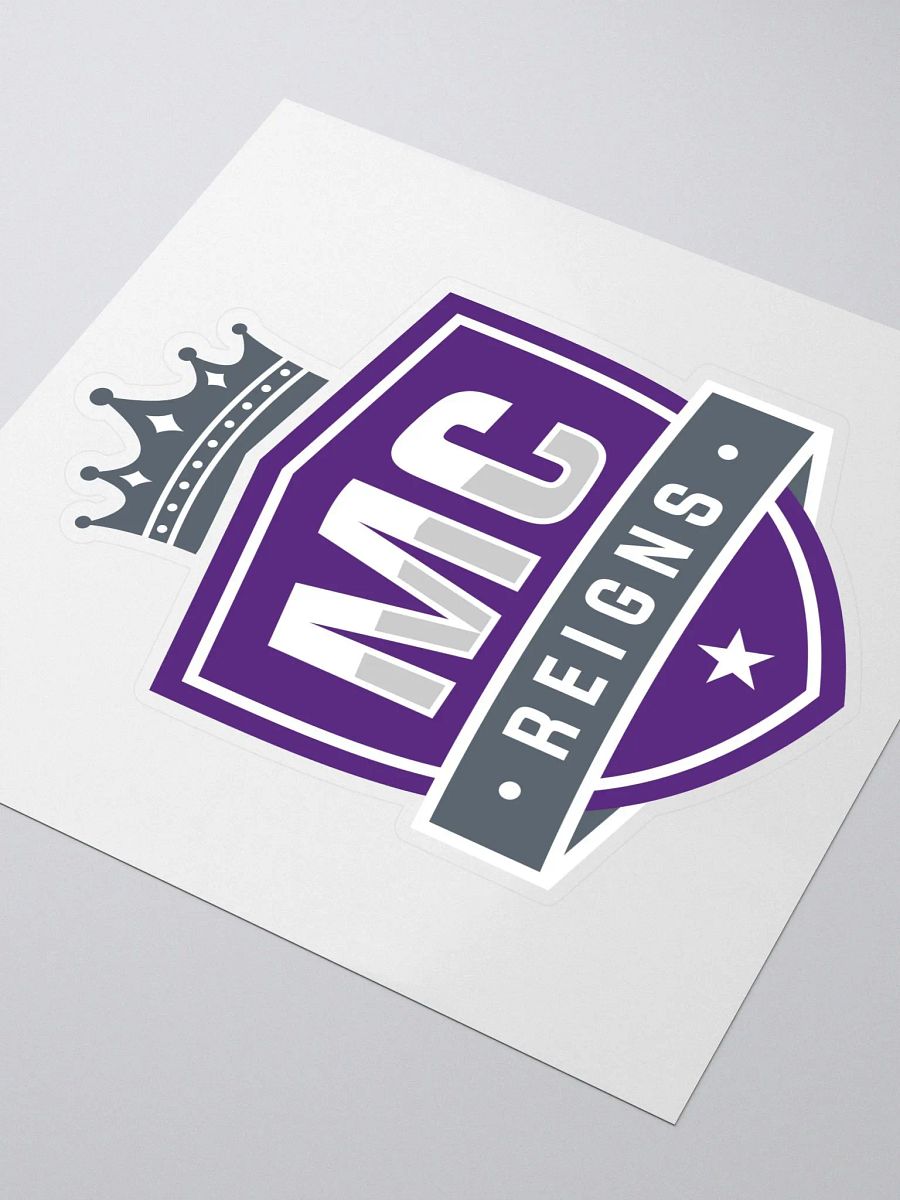 Purple Logo MC Reigns Sticker product image (3)