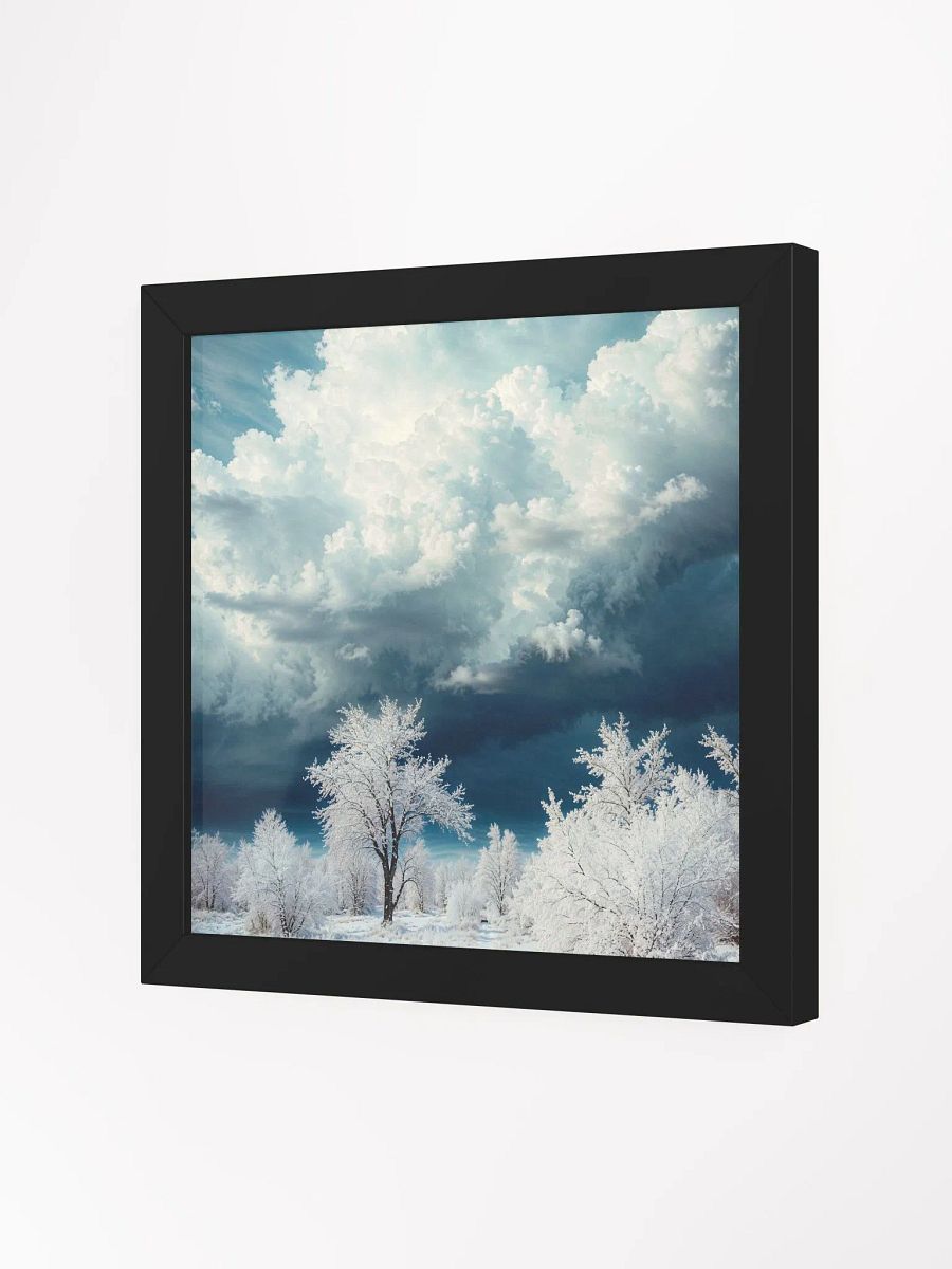 Dramatic Winter Wonderland Framed Print product image (22)
