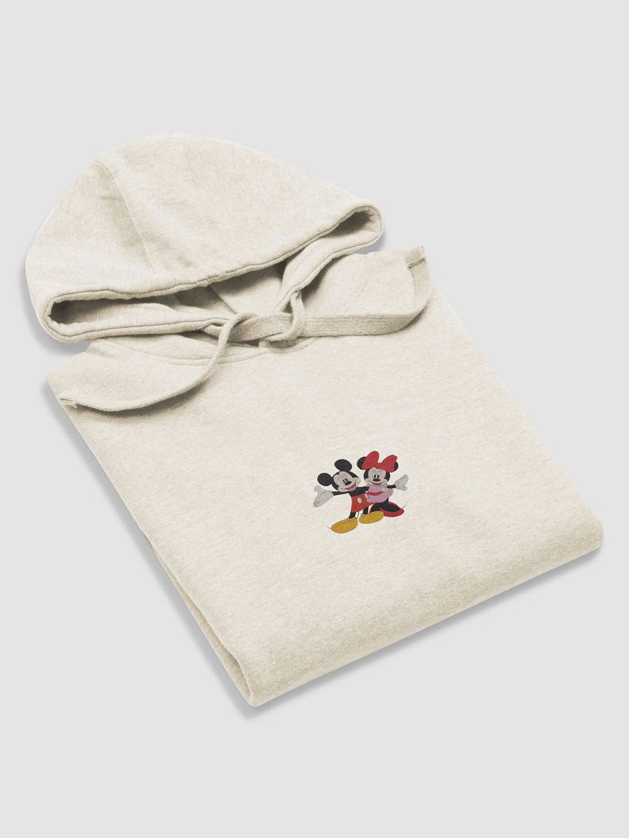 Mickey and Minnie mouse (art by Dina R.) - Cotton Heritage Premium Hoodie product image (23)