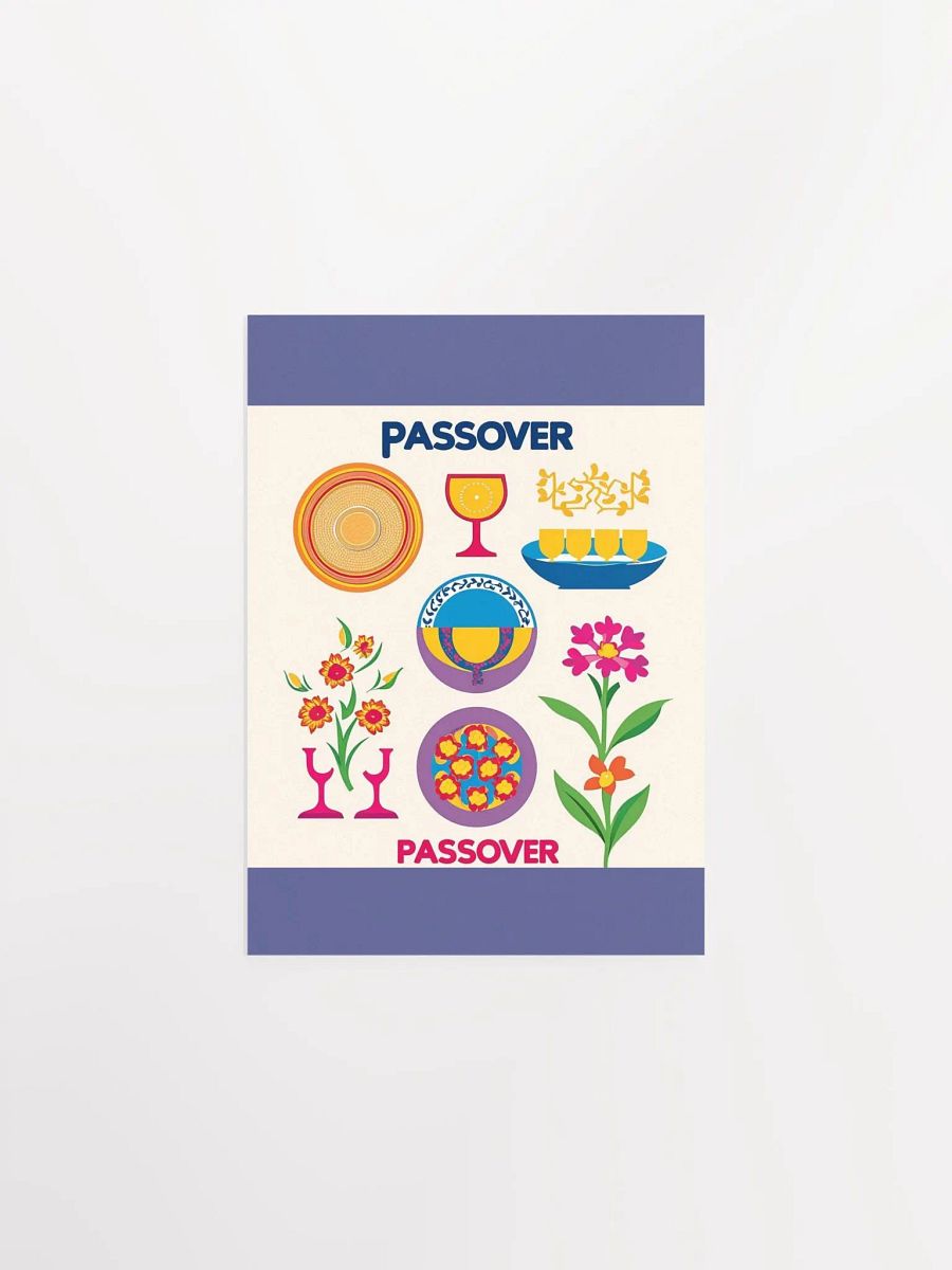 Vibrant Passover Celebration Poster product image (8)