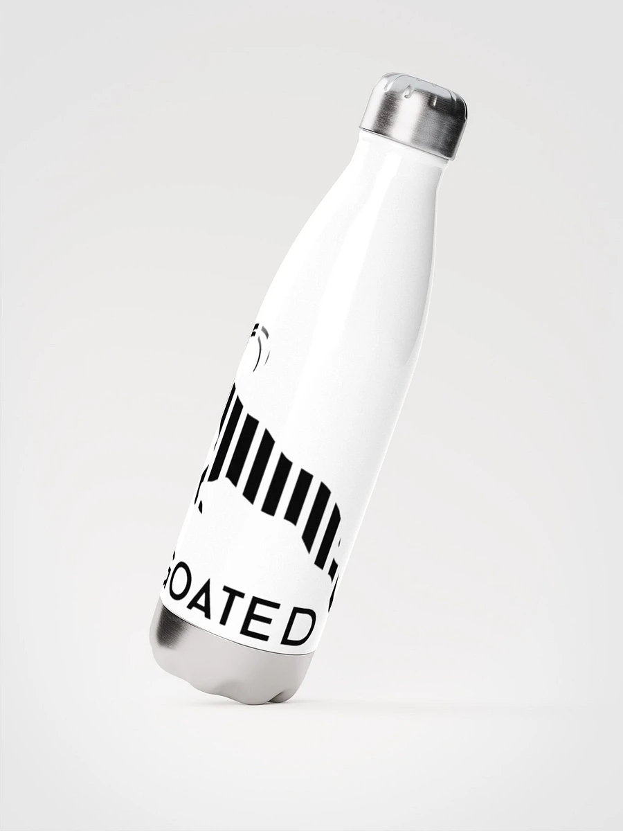 GOATED® | STAINLESS STEEL WATER BOTTLE - WHITE product image (2)