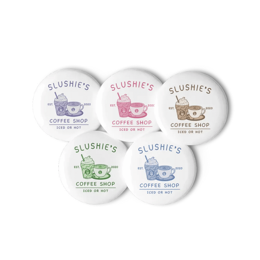 Slushie's Coffee Shop | Pins (White) product image (11)
