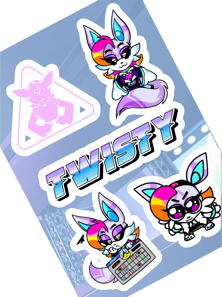 Twisty Sticker Sheet product image (1)