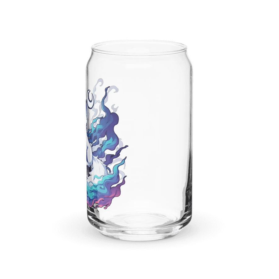 Mystical Moon Fox Can Glass product image (7)