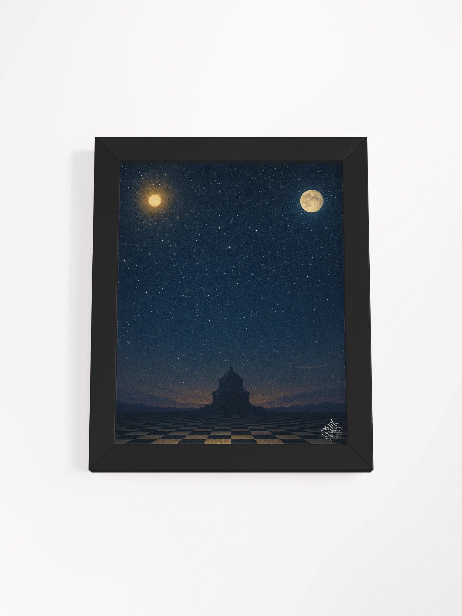 As Above, So Below – Framed Matte Print product image (1)