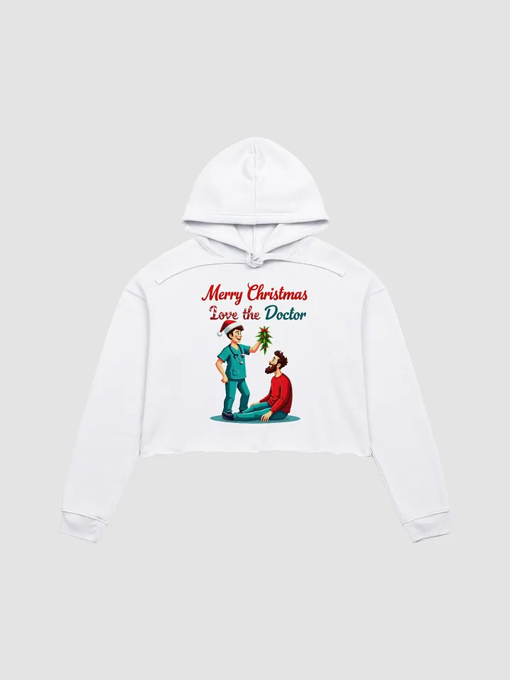Mistletoe Love Crop Hoodie product image (6)