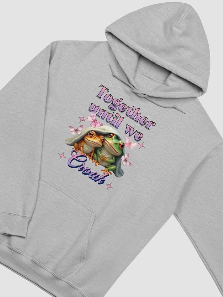 Together Until We Croak Frog Froggy Love Cozy Hoodie product image (22)