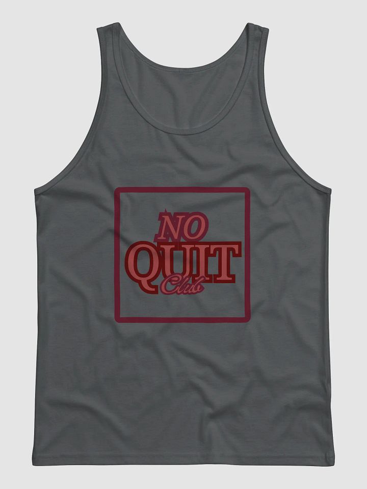No Quit Club- Unisex Tank for Him or Her Work-out Wear Activewear or Streetwear product image (1)