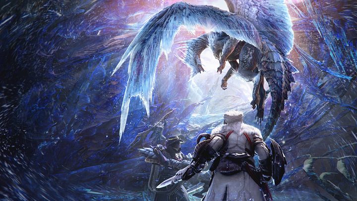 Frostfang Barioth Confrontation 4K Wallpaper product image (2)