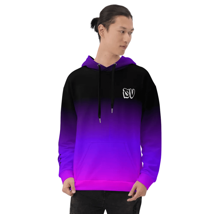 THE EMINENCE IN SHADOWN NEON COLOR FADE HOODIE product image (8)