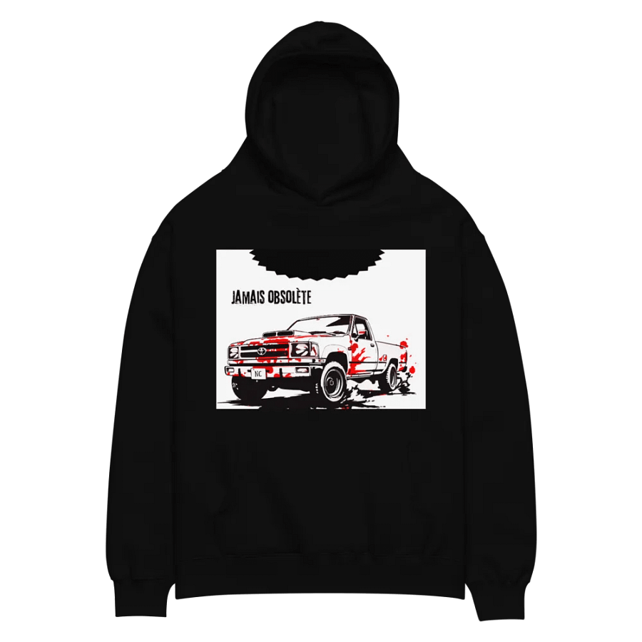 Graphic Red Truck Unisex Hoodie product image (2)