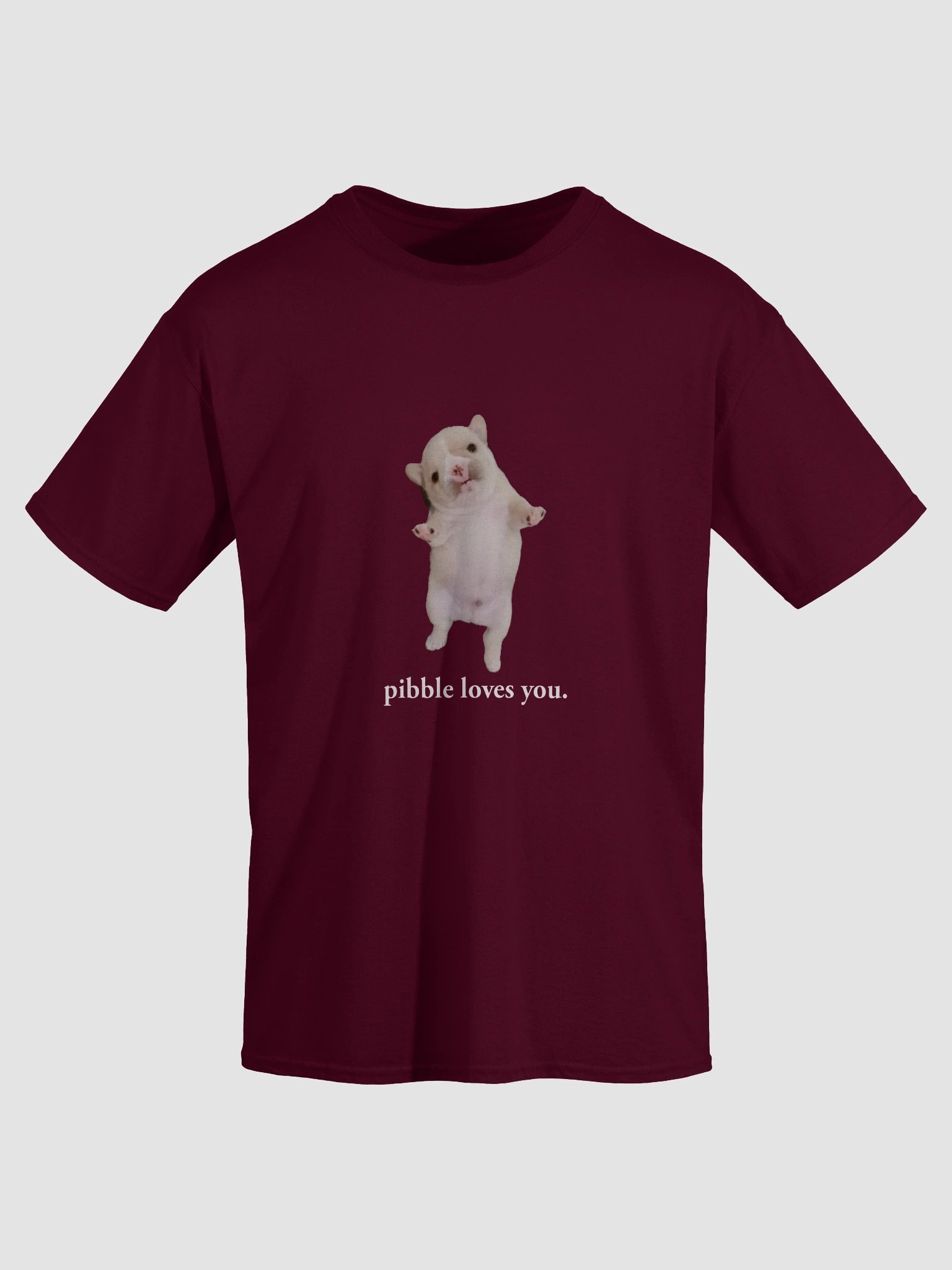 pibble loves you. (tee shirt) -dark colors product image (14)