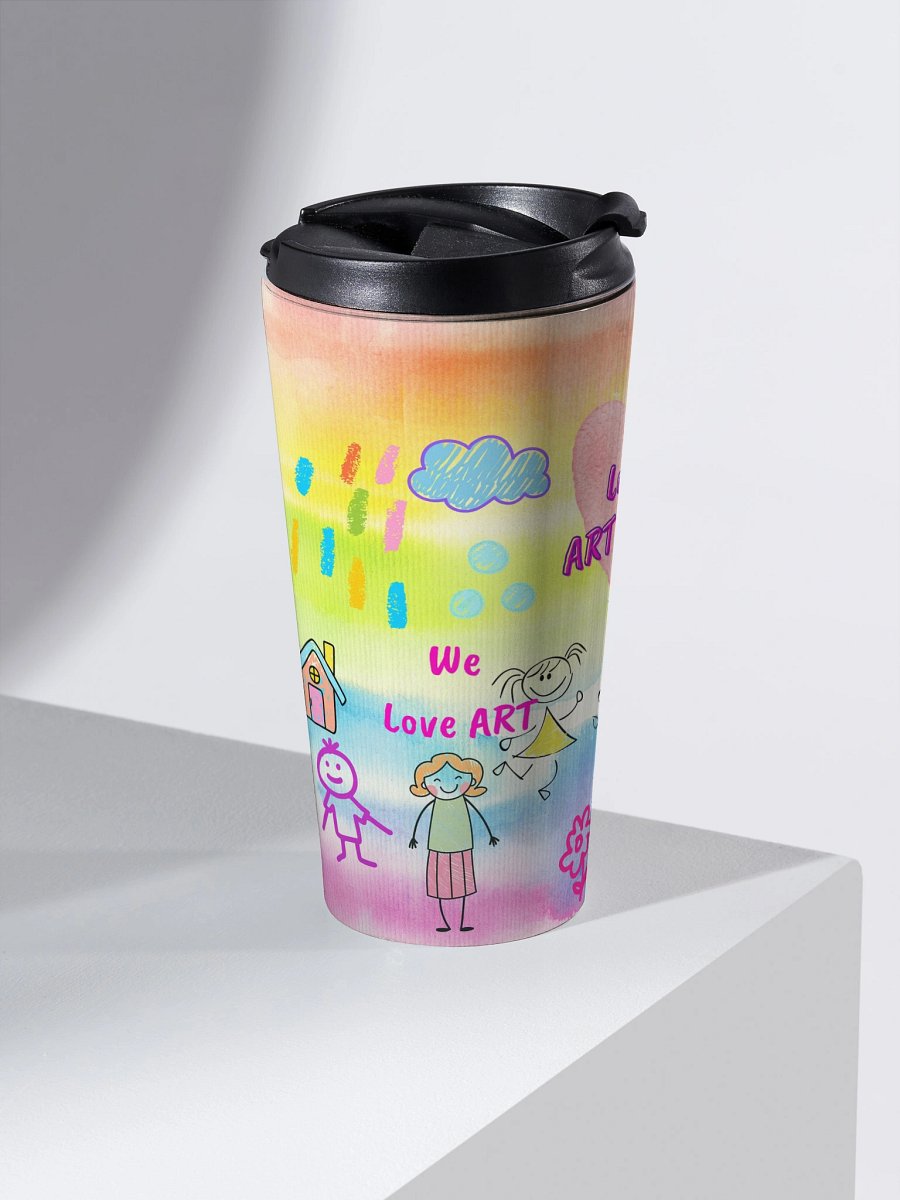 Art Teacher Appreciation Stainless Steel Travel Mug gift for art teachers product image (2)