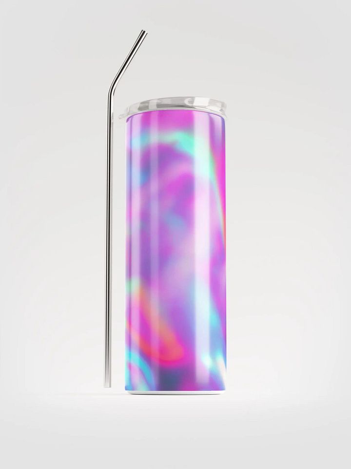 Iridescent Swirl Stainless Steel Tumbler product image (1)