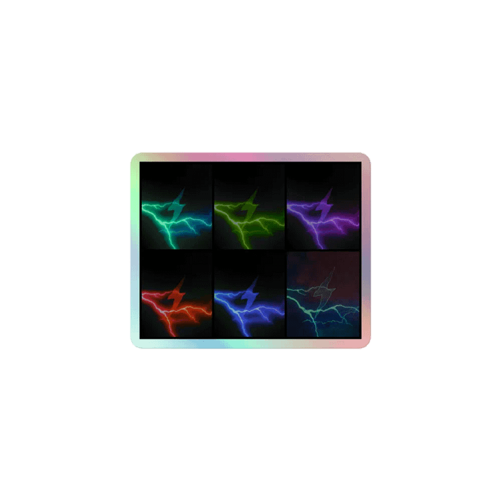 Electric Dreams Holographic Sticker product image (1)