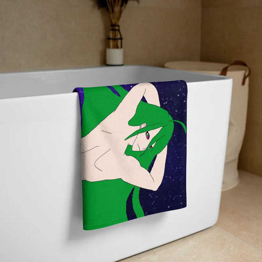 Leafy Van Gogh's Garfsona Daki Towel product image (3)