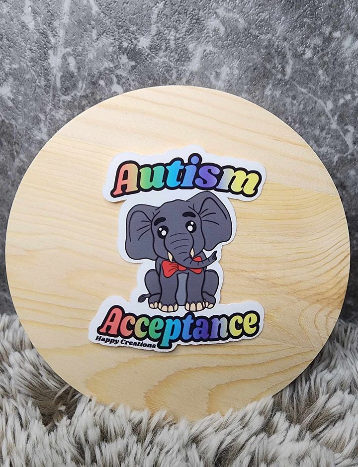 Autism Acceptance Sticker product image (1)
