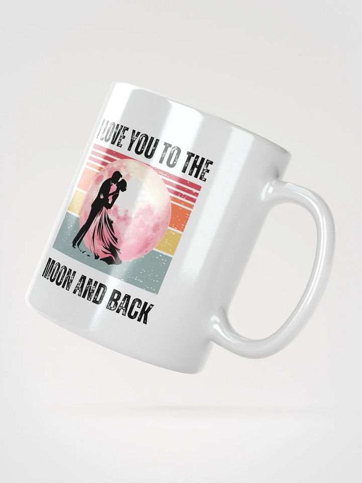 Moonlit Dance White Glossy Mug product image (4)