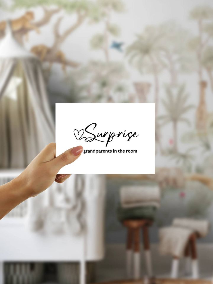 Surprise Grandparents Greeting Card product image (1)