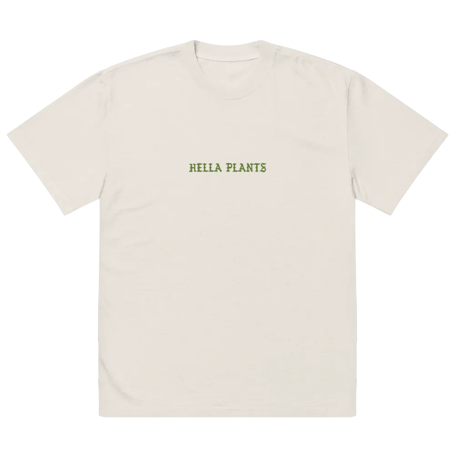HELLA PLANTS oversized unisex tee product image (5)