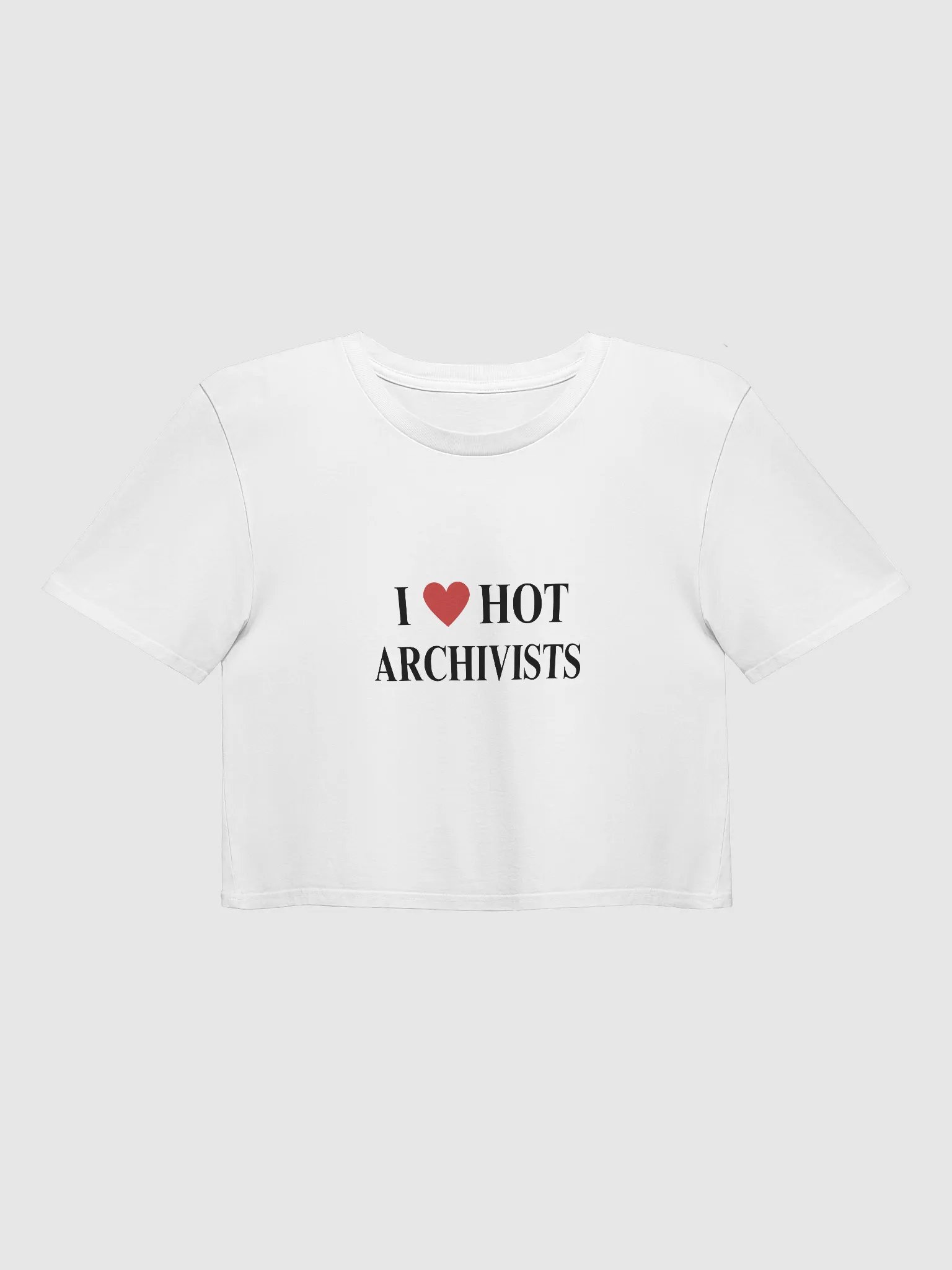I HEART HOT ARCHIVISTS CROP product image (1)