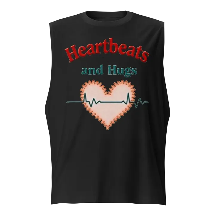 Heartbeats and Hugs Muscle Tank product image (1)