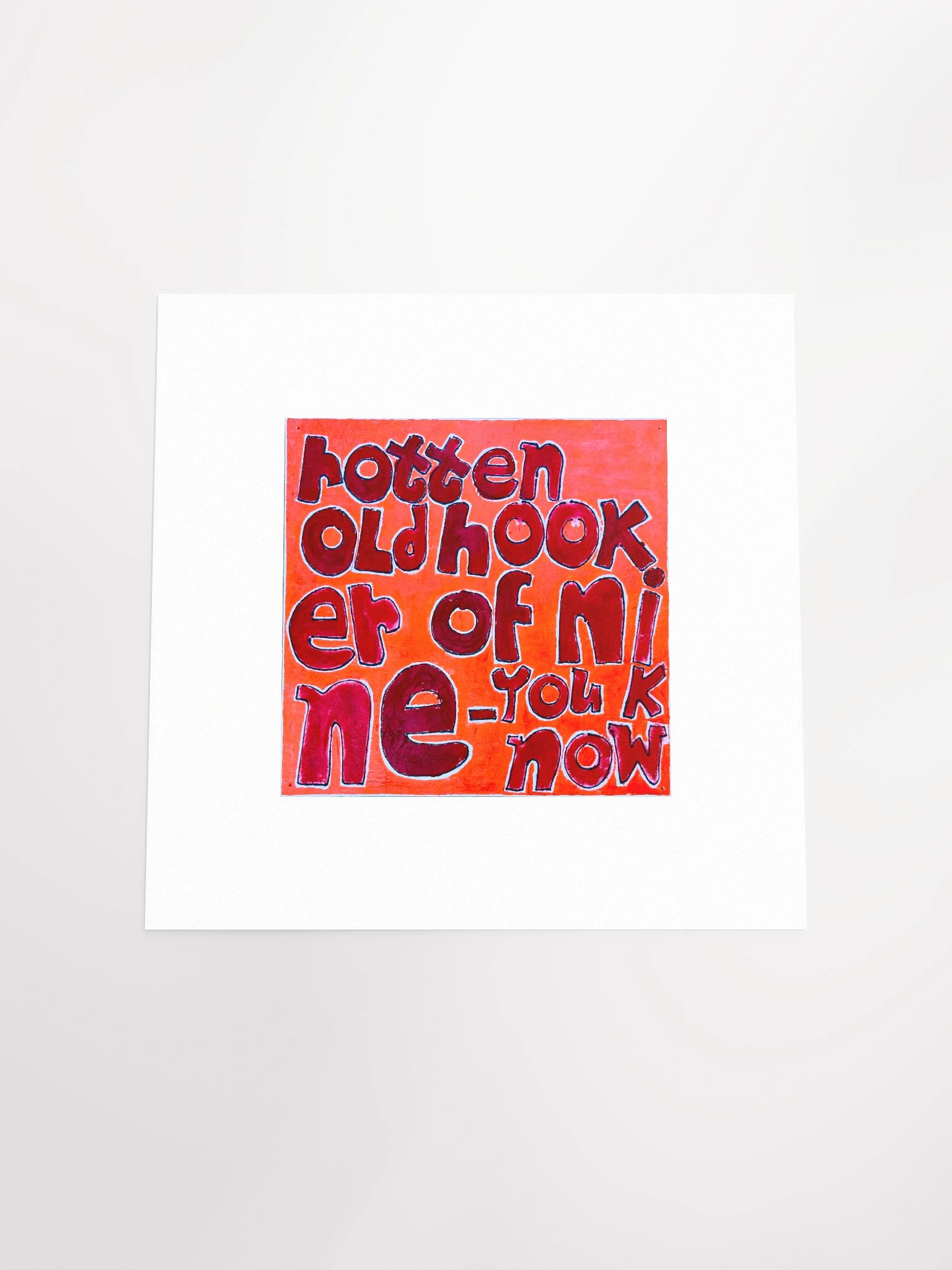 Rotten Old Hooker Print product image (7)
