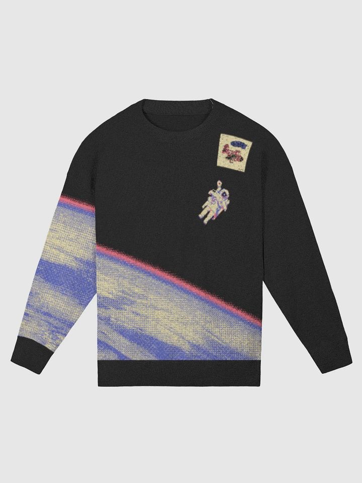 Kid Airplane (Knitted Crewneck Sweater Relaxed Fit) product image (5)
