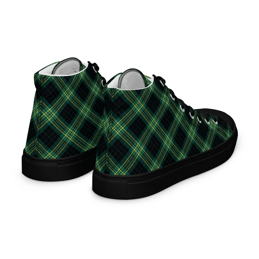 Fitzpatrick Hunting Tartan Men's High Top Shoes product image (10)