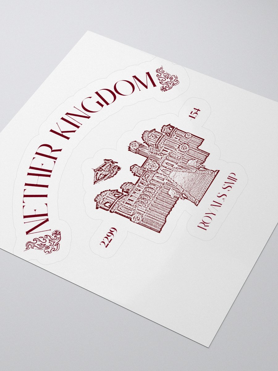 Royals SMP Nether Kingdom Sticker product image (3)
