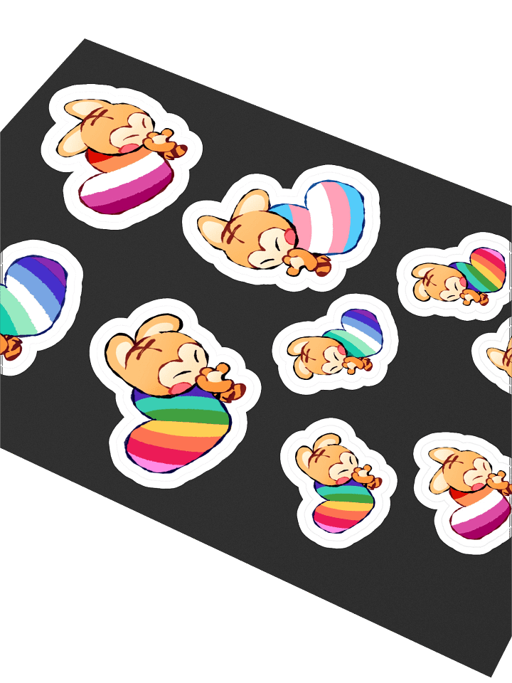 bunlove stickersheet product image (2)