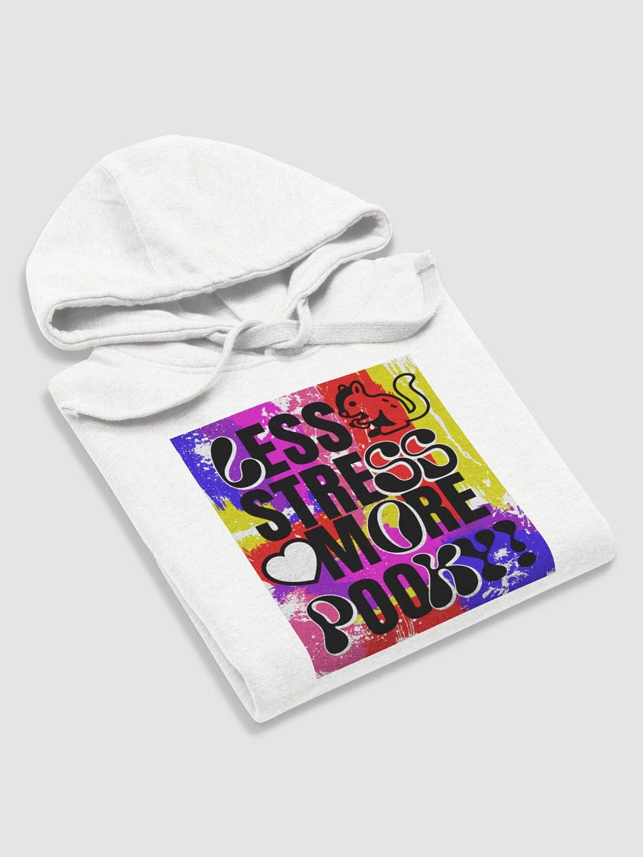 LESS STRESS, MORE POOKY SUPER SOFT HOODIE product image (5)