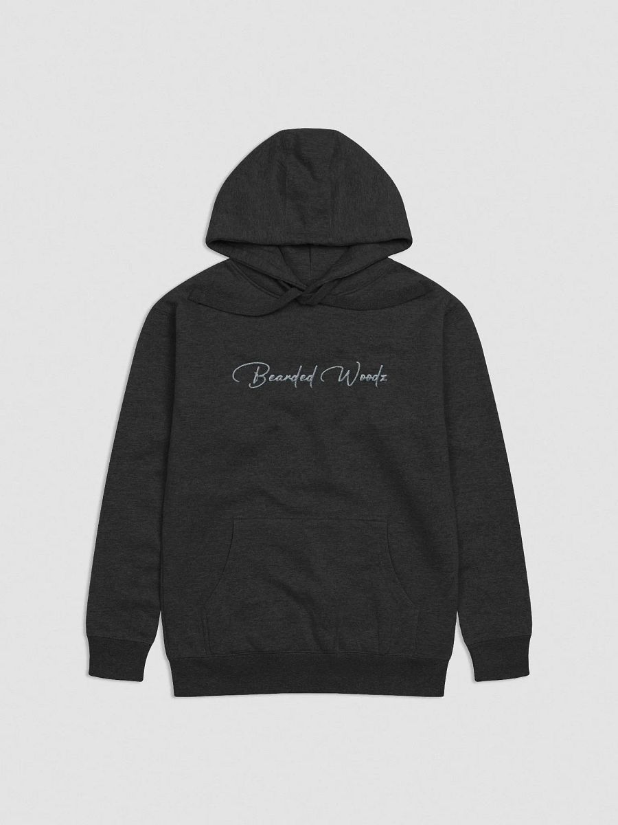 Women's Bearded Woodz Signature Hoodie (Grey Embroidery) product image (1)