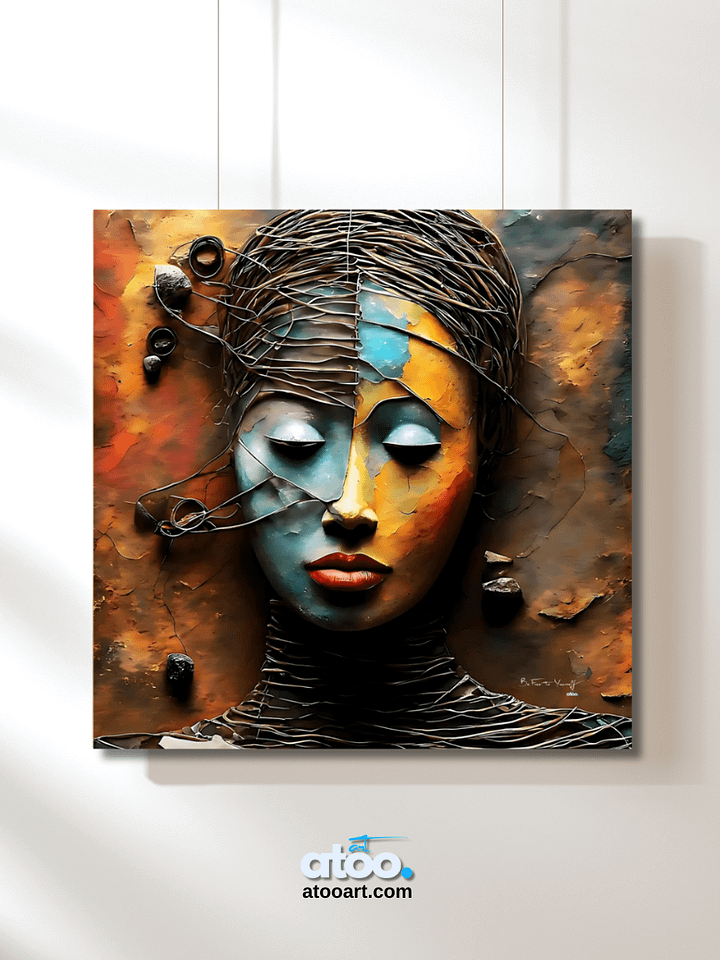 Be Free to Yourself | Before Awakening | Canvas Painting product image (2)