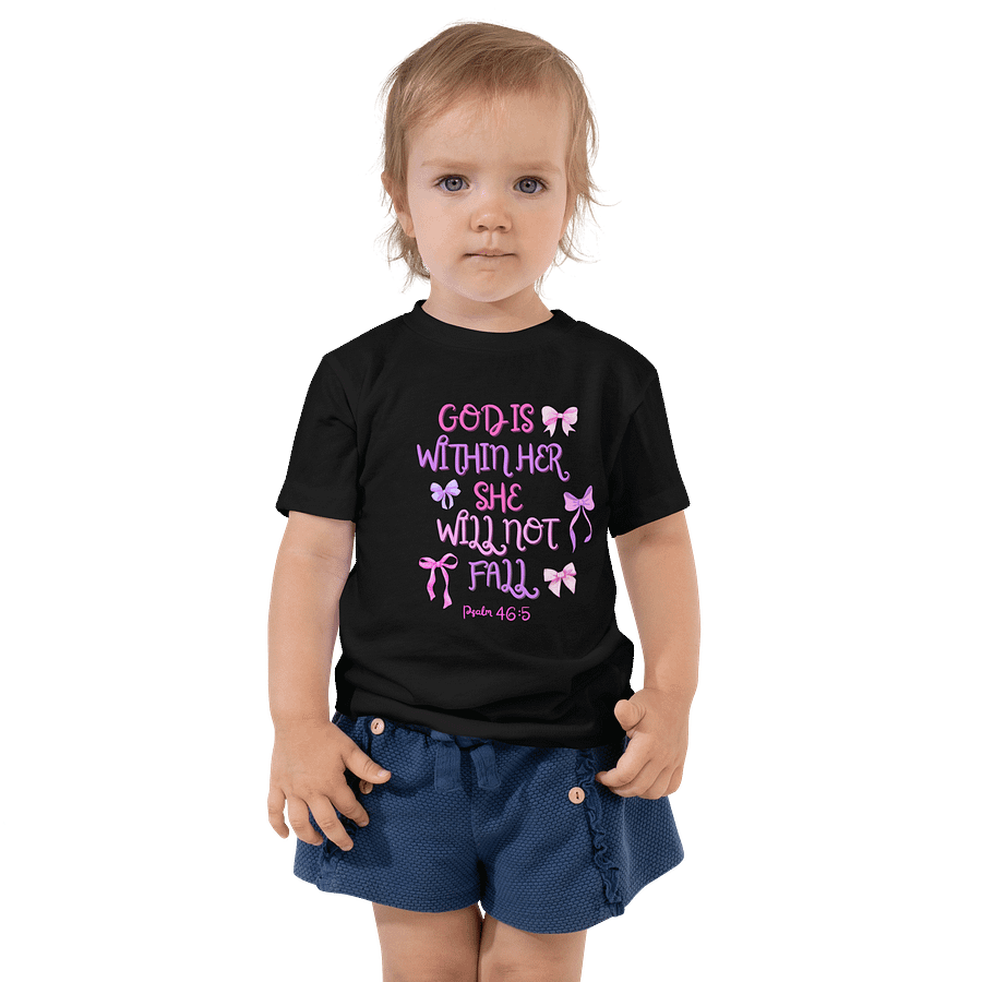 God Is Within Her Toddler T-Shirt product image (1)