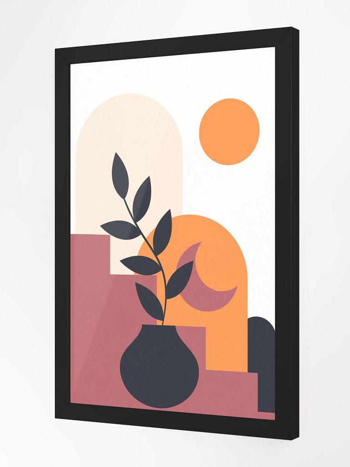 Abstract Geometric Vase Art Print product image (11)
