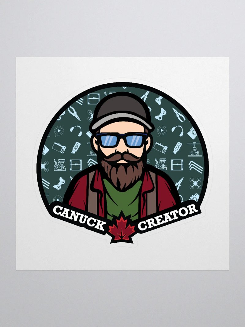 Canuck Creator LOGO sticker