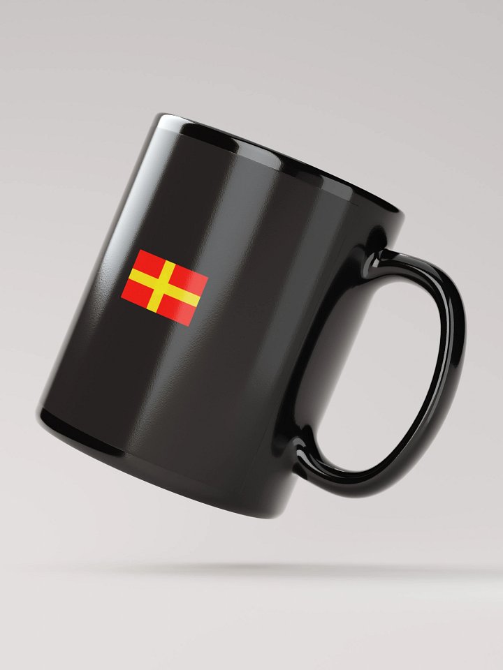 Taza cerámica negra- Make Puerto Rico Spain Again product image (2)
