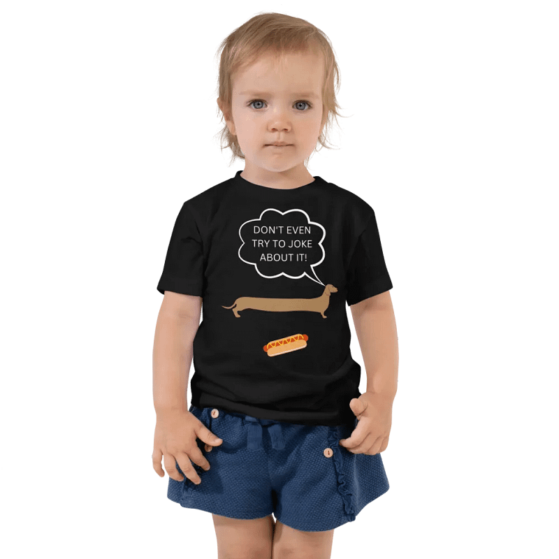 Dachshund dog T-shirt / dog t-shirt / toddler t-shirt / funny t-shirt / pet t-shirt / animals t-shirt / hot dog t-shirt / hotdog t-shirt