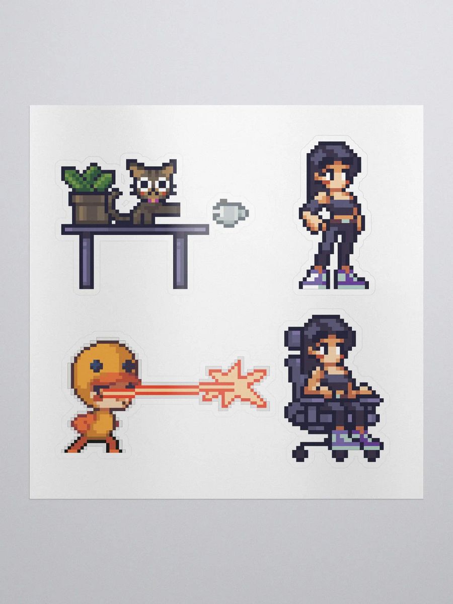 Aya Pixel Sticker Sheet 1 product image (1)