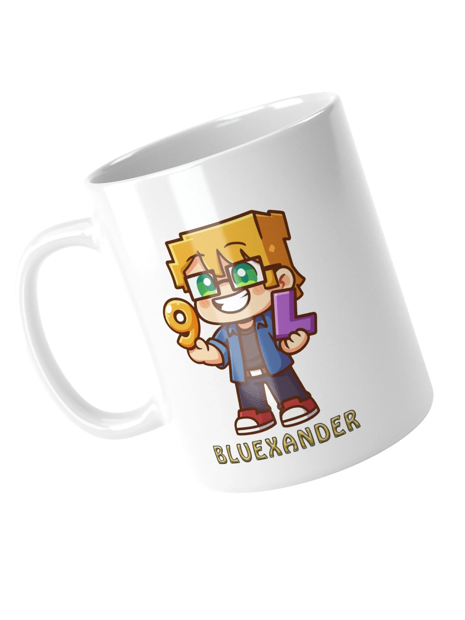 9LS4 BlueXander_Live White Glossy Mug product image (11)