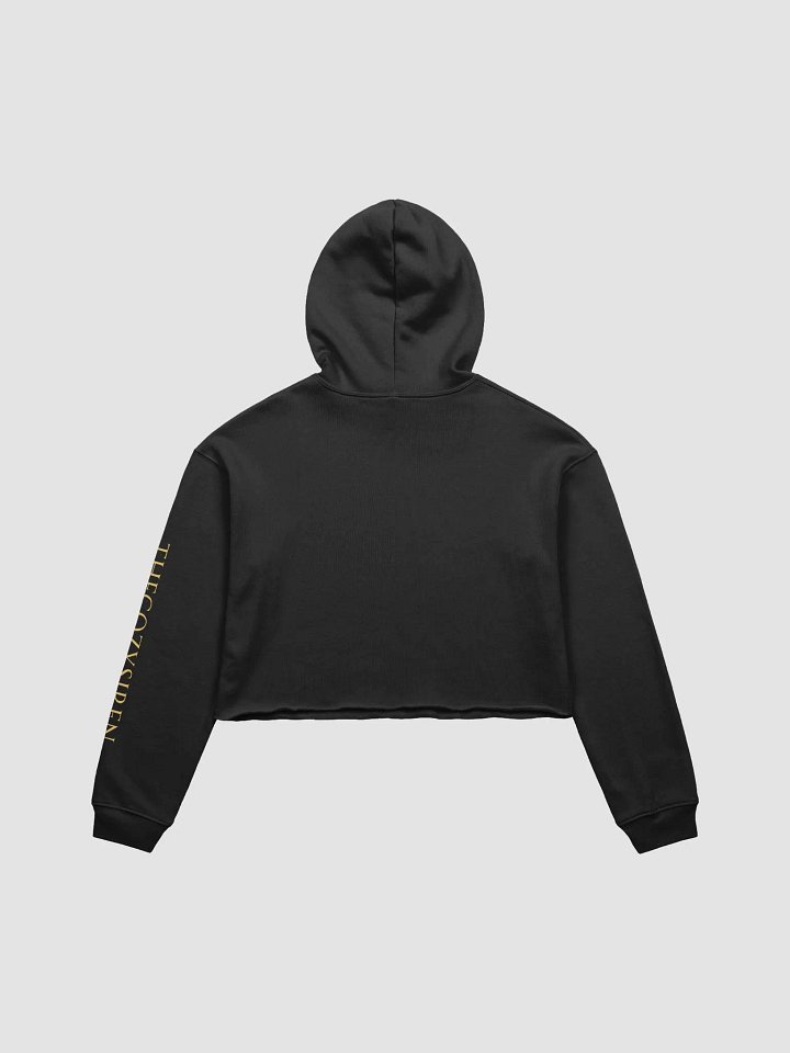 'DON'T STARE' Fleece Crop Hoodie product image (2)