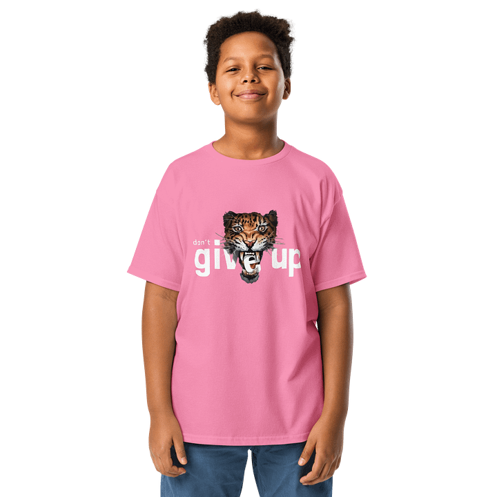 Kids T-Shirt Don't Give Up Tiger Graphic product image (1)