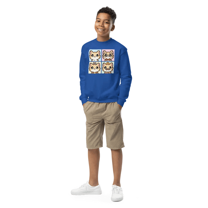 Toti Badges Youth Sweatshirt product image (1)